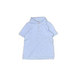 The Children's Place Short Sleeve Polo Shirt: Blue Tops - Size 3Toddler