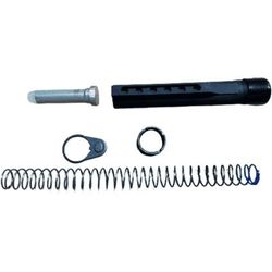 Sons of Liberty Gun Works Receiver Extension Kit 6 Pos RE Blue Spring H Buffer Castle Nut End Plate Black REKITMILSPEC
