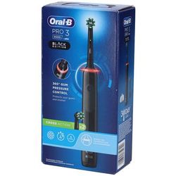 BRAUN Oral-B Pro 3 3000 CrossAction Black Edition Spazzolino Elettrico