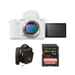 Sony ZV-E1 Mirrorless Camera with Accessories Kit (White) ILCZVE1/W