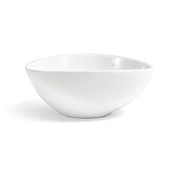 Front of the House BBO034WHP20 60 oz Round Kiln Bowl - Porcelain, White