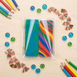 Crystal Clear Bag Packaging with Open Top For Small Cards Gifts and Crafts Bag Size: 2" x 2 1/8" 100 Bags Crystal Clear Bags