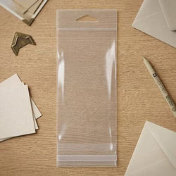 Crystal Clear Hanging Bags 3 3/16" x 6 1/16" 100 pack