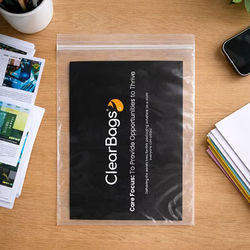 Crystal Clear Zip Bags 6" x 8" 100 pack
