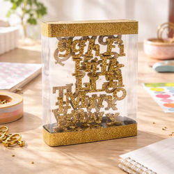 Crystal Clear Boxes® 4 7/8" x 13/16" x 6 5/8" 25 pack