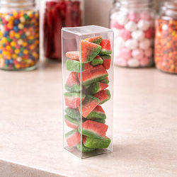 Crystal Clear Boxes® Pop & Lock 1 9/16" x 1 9/16" x 6 1/16" 25 pack