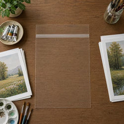 Crystal Clear Premium Laminated Bags 8" x 12 7/8" 100 pack