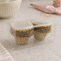 Clear Boxes - Great for Truffles Cake balls Caramels Taffy Soaps Box Size: 7" x 4" x 3"| 25 Boxes Crystal Clear Boxes