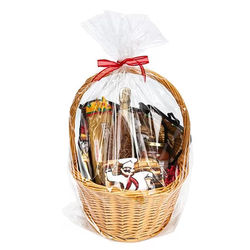20" x 30" Round Bottom Basket Bag 1.2 Mil 100 Pieces RB2030
