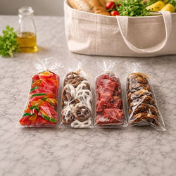 Polypropylene Flat Bag 3" x 10" 100 pack