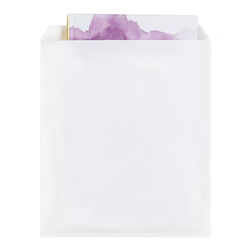 White Merchandise Bags 8" x 10" 100 pack