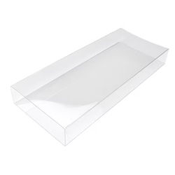 Crystal Clear Slip Cover for Boxes 25 Pack 5 1/16" x 1 1/16" x 12 1/8"