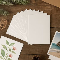 5" x 7" Double Sided White Backing Board