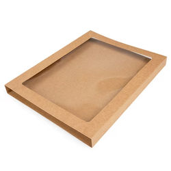 Kraft Slip Cover for Round Cookie Tackle Boxes 7 5/16" x 3/4" x 9 5/8" 25 pack