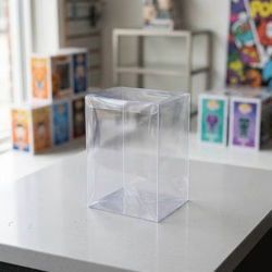 Crystal Clear Boxes® Pop & Lock 4 9/16" x 3 9/16" x 6 5/16" 25 pack