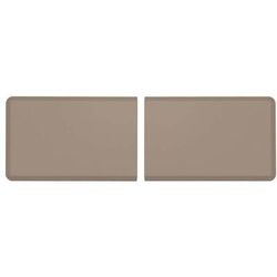 WeatherTech Comfort Mat Connect Stone 2 Pieces 24x36in Tan 8ACONA2TXT