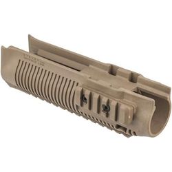 FAB Defense Handguard w/Rails For Remington Model 870 Flat Dark Earth FX-PR870T