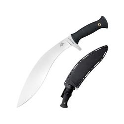 Cold Steel Gurkha Kukri Plus Knife 12in 4034SS Kukri Blade Long Kray-Ex Black Handle 39LMC4
