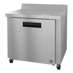 Hoshizaki WR36B-01 36" W Worktop Refrigerator w/ 1 Section & 1 Door, 115v, Silver
