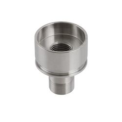 T&S S003128-30NS Low Flow Pre Rinse Nozzle Holder, Stainless Steel, Low Lead, Male and Female Thread