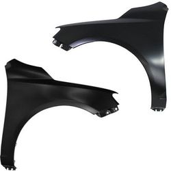 2012 Kia Forte Front, Driver and Passenger Side Fenders, with Mudguard Provision