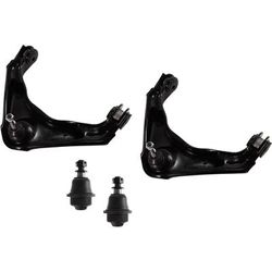 2005 Hummer H2 4-Piece Kit Front, Driver and Passenger Side, Upper and Lower Control Arm, includes Ball Joints