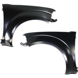 2006 Nissan Frontier Front, Driver and Passenger Side Fenders