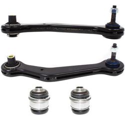 2000 BMW X5 4-Piece Kit Rear, Driver and Passenger Side, Upper, Rearward Control Arm, For Models With Wheel Carrier, includes Ball Joints