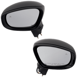 2020 Chrysler Pacifica Driver and Passenger Side Mirrors, Power, Heated, Manual Folding, Paintable