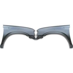 2004 Nissan Frontier Front, Driver and Passenger Side Fenders, with Emblem Provision