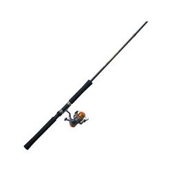 Zebco Crappie Fighter Spinning Combo 10 ft Gray/Orange CRFUL102LA.NS4