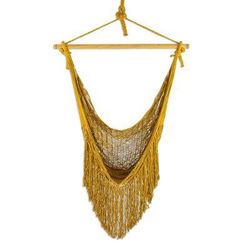 Sweet Siesta,'Hand Woven Cotton Rope Mayan Hammock Swing from Mexico'