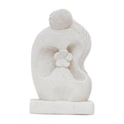 Melted Hug,'Hand Crafted Romantic Sandstone Sculpture from Indonesia'