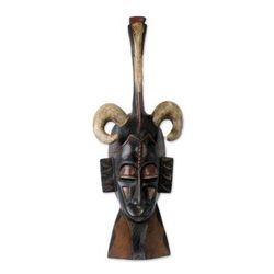 African mask, 'Peaceful Guro'
