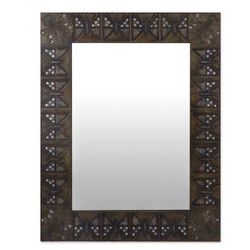 Cusco Butterfly,'Inca Inspired Wall Mirror'