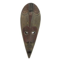 Ghanaian wood mask, 'Small Bird'