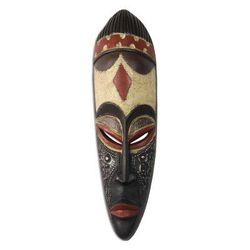 Hail to the Chief,'Ethiopian wood mask'