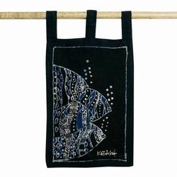 The Fish Family II,'Fish-Motif Wall Hanging from Ghana'