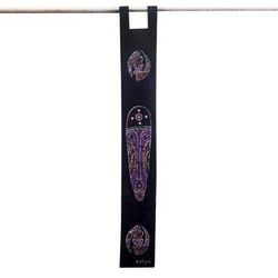'Culturally-Inspired Batik Cotton Wall Hanging from Ghana'