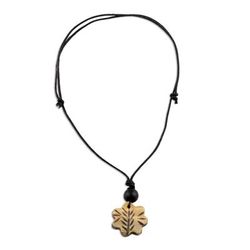 Floral Glory,'Floral Pendant Necklace from India'