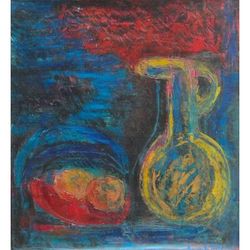 'Andean Culture' - Peru Fine Art Original Oil Expressionist Painting