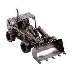 Rustic Loader,'Rustic Metal Eco Art Loader Sculpture'
