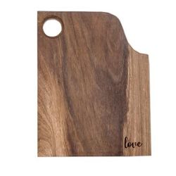 Love,'Wood Cutting or Serving Board Handcrafted in Guatemala'