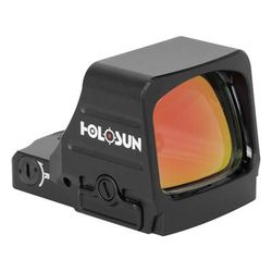 Holosun HE507COMP Open Reflex Optical Sight 2 MOA Dot Red CRS Competition Reticle Black HS507COMP