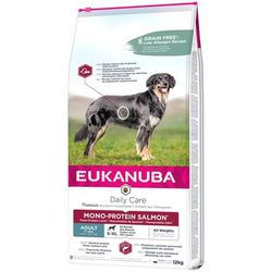 12kg Salmon Mono Protein Adult Daily Care Eukanuba Dry Dog Food