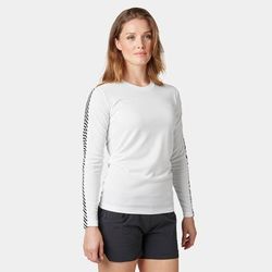 Helly Hansen Women's HH Lifa Crew Performance Base Layer White XS