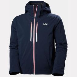 Helly Hansen Men's Alpha Lifaloft Lightweight Ski Jacket Navy M