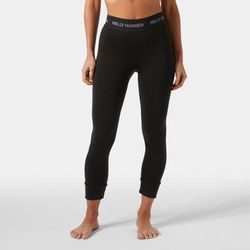 Helly Hansen Women's Lifa Merino Midweight 3/4 Ski Trouser Black S