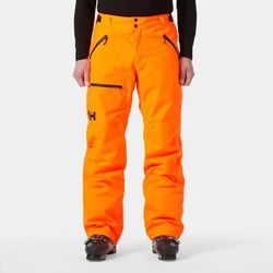 Helly Hansen Men's Sogn Insulated Cargo Ski Trousers Orange M