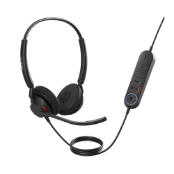 Jabra Engage 40 InLine Wired Stereo Headset USB-C MS with Control Unit